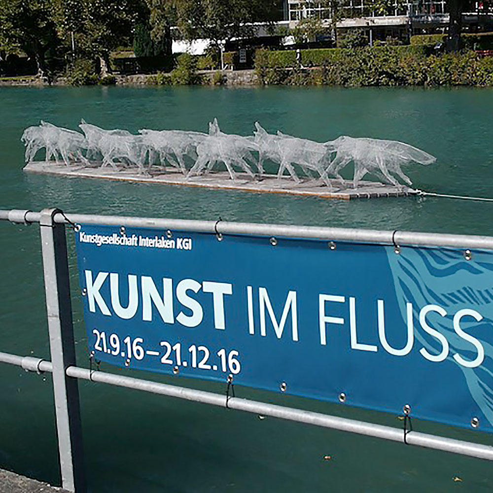 "Kunst im Fluss"